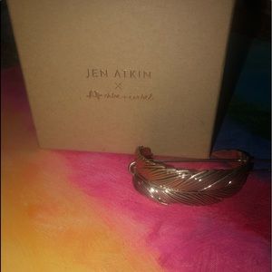 Chloe and Isabel Feather Bun Cuff